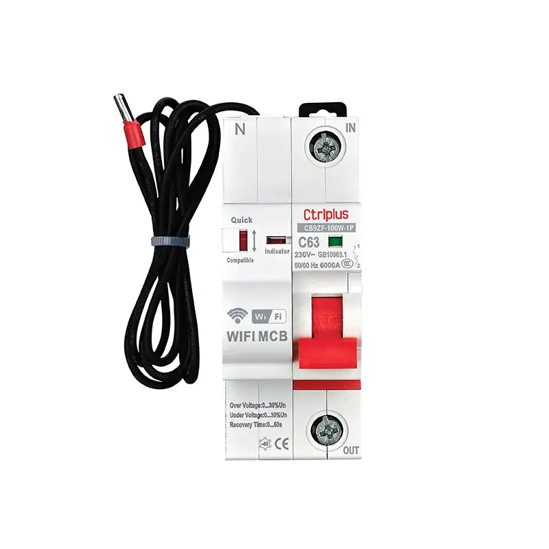 WIFI Smart Circuit Breaker CB9ZF-100W